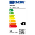 Solight WM-50W-FEM LED reflektor PRO so sklopným stojanom, 50W, 4250lm, 4000K, kábel so zástrčkou, IP65