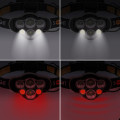 Solight WN35 LED čelové nabíjacie svietidlo, 550lm, Li-ion, USB