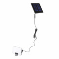 Solight WO785 LED solárne svetlo so senzorom, 11W, 1200lm, Li-on, čierna