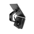Solight WO785 LED solárne svetlo so senzorom, 11W, 1200lm, Li-on, čierna