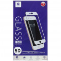 Mocolo 5D Tvrdené Sklo White pre Apple iPhone 7 Plus / 8 Plus