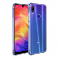 Kisswill Shock TPU Kryt pre Xiaomi Redmi Note 7 Transparent 