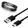 Samsung Type-C Dátový Kábel 0.8m EP-DR140ABE Black (Bulk)