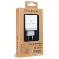 Tactical AR-QC-PD 2xUSB-A/USB-C QC 3.0 5.4A Cestovná nabíjačka White