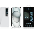 OBAL:ME 2.5D Tvrdené Sklo pre Apple iPhone 15 / iPhone 16 Clear