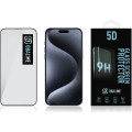 OBAL:ME 5D Tvrdené Sklo pre Apple iPhone 15 Pro Black