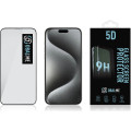 OBAL:ME 5D Tvrdené Sklo pre Apple iPhone 15 Pro Max Black