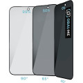 OBAL:ME Privacy 5D Tvrdené Sklo pre Apple iPhone 16 Pro Black
