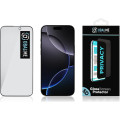 OBAL:ME Privacy 5D Tvrdené Sklo pre Apple iPhone 16 Pro Max Black