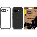 Tactical Quantum Stealth Kryt pre Google Pixel 9a Clear/Black