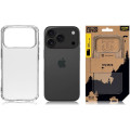 Tactical TPU Plyo Kryt pre Apple iPhone 17 Pro Transparent