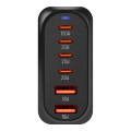 OBAL:ME Terminal GaN Stolná nabíjačka 4C2A 100W Black
