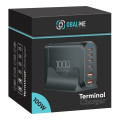 OBAL:ME Terminal GaN Stolná nabíjačka 4C2A 100W Black