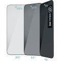 OBAL:ME Privacy 5D Tvrdené Sklo pre Apple iPhone Air Black