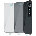 OBAL:ME Privacy 5D Tvrdené Sklo pre Apple iPhone 17 / iPhone 17 Pro Black