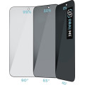 OBAL:ME Privacy 5D Tvrdené Sklo pre Apple iPhone 17 Pro Max Black