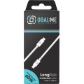 OBAL:ME LongRun USB-C/USB-C kábel 60W 1m White