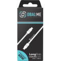 OBAL:ME LongRun USB-C/USB-C kábel 60W 2m White
