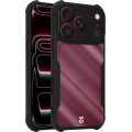 Tactical Quantum Stealth Kryt pre Apple iPhone 17 Pro / iPhone 18 Pro Clear/Black