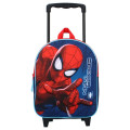 Detský cestovný batoh na kolieskach s 3D motívom Spider-Man
