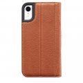 Decoded Leather Wallet Case for iPhone Xr Brown