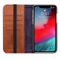 Decoded Leather Wallet Case for iPhone Xr Brown