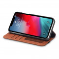 Decoded Leather Wallet Case for iPhone Xr Brown