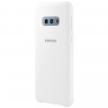 Samsung Silikónový Kryt White pre Galaxy S10e (EU Blister)
