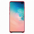 Samsung Kožený Kryt Red pre Galaxy S10+