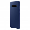 Samsung Kožený Kryt Navy pre Galaxy S10+ (EU Blister)