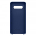Samsung Kožený Kryt Navy pre Galaxy S10+ (EU Blister)