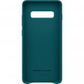 Samsung Kožený Kryt Green pre Galaxy S10+ (EU Blister)