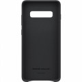 Samsung Kožený Kryt Black pre Galaxy S10+