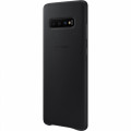 Samsung Kožený Kryt Black pre Galaxy S10+