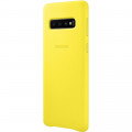 Samsung Kožený Kryt Yellow pre Galaxy S10 (EU Blister)