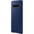 Samsung Kožený Kryt Navy pre Galaxy S10 (EU Blister)