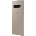 Samsung Kožený Kryt Gray pre Galaxy S10 (EU Blister)