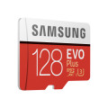 Samsung EVO Plus microSDXC UHS-I Class 10 U3 card 128GB + Adaptér