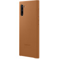 Samsung Kožený Kryt pre Galaxy Note10 Brown