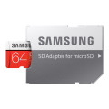 Samsung EVO Plus microSDXC 64GB V30 UHS-I U1 + Adaptér (EU Blister)