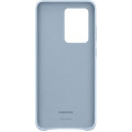 Samsung Kožený Kryt pre Galaxy S20 Ultra 5G Blue