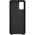 Samsung Kožený Kryt pre Galaxy S20+ Black
