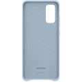 Samsung Kožený Kryt pre Galaxy S20 Blue