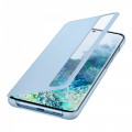 Samsung Clear S-View Puzdro pre Galaxy S20+ Blue