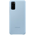 Samsung Clear S-View Puzdro pre Galaxy S20 Blue