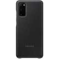 Samsung Clear S-View Puzdro pre Galaxy S20 Black (EU Blister)