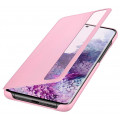 Samsung Clear S-View Puzdro pre Galaxy S20+ Pink