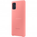 Samsung Silikónový Kryt pre Galaxy A51 Pink