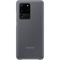 Samsung Clear S-View Puzdro pre Galaxy S20 Ultra 5G Gray