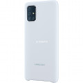 Samsung Silikónový Kryt pre Galaxy A71 Silver